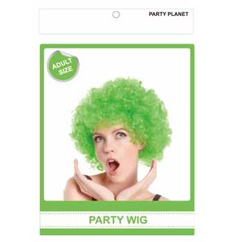 View Party Wig Afro Green