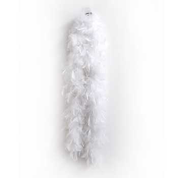 View Feather Boa Solid Colour White