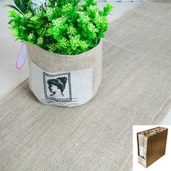 View Table Runner 2m X 3ocm Hessian