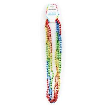 View Party Necklace Beaded 3pk Multicolour