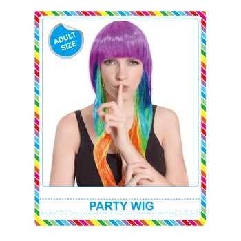 View Party Wig Long Carnival