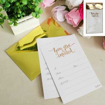View Invitation 8pk Card