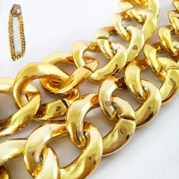 View Party Hip Hop Big Link Necklace