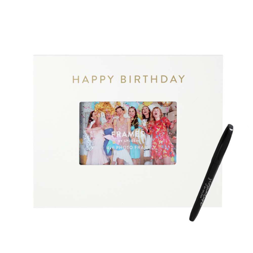 View Signature Frame Happy Birthday